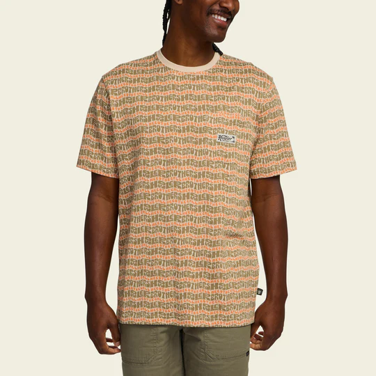 Jacquard T-Shirt- HB Flow/Sand