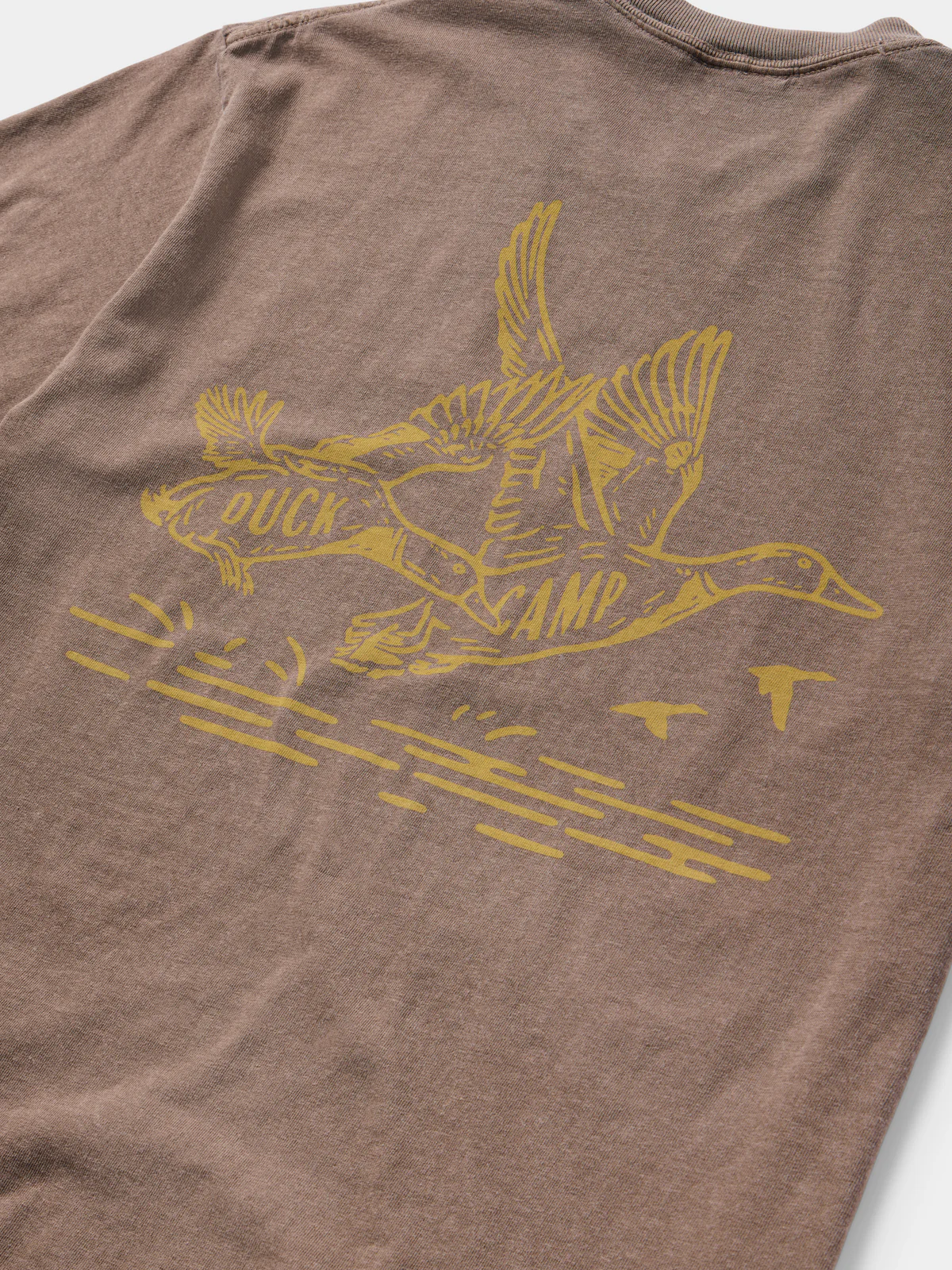 Flight Of The Mallards Graphic T-Shirt- Pin Oak