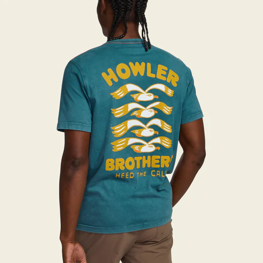 Flocka Seagulls Cotton T-Shirt- Storm