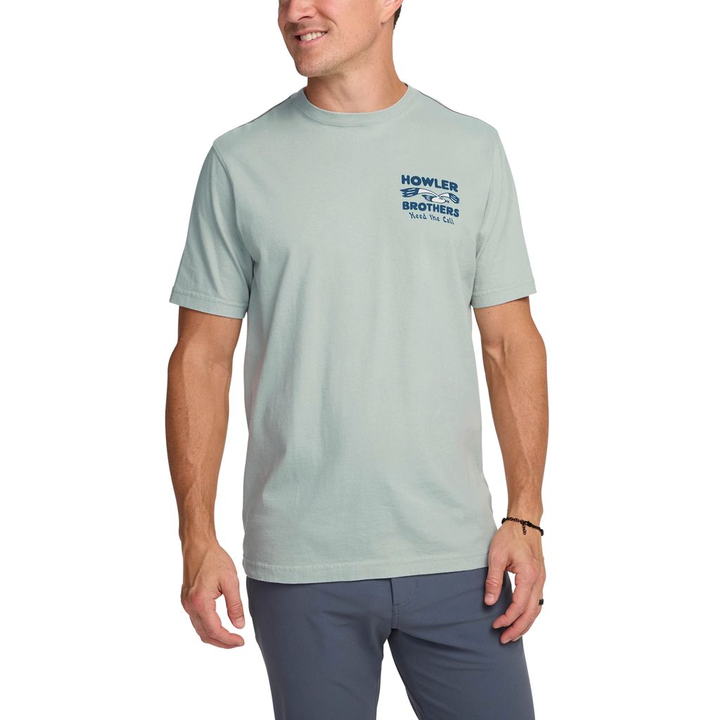 Flocka Seagulls Cotton T-Shirt- Puritan Grey
