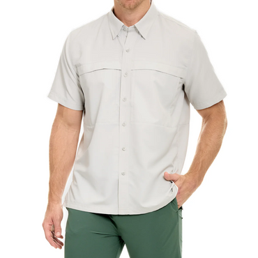 Explorer MicroFiber Short Sleeve Shirt - Glacier