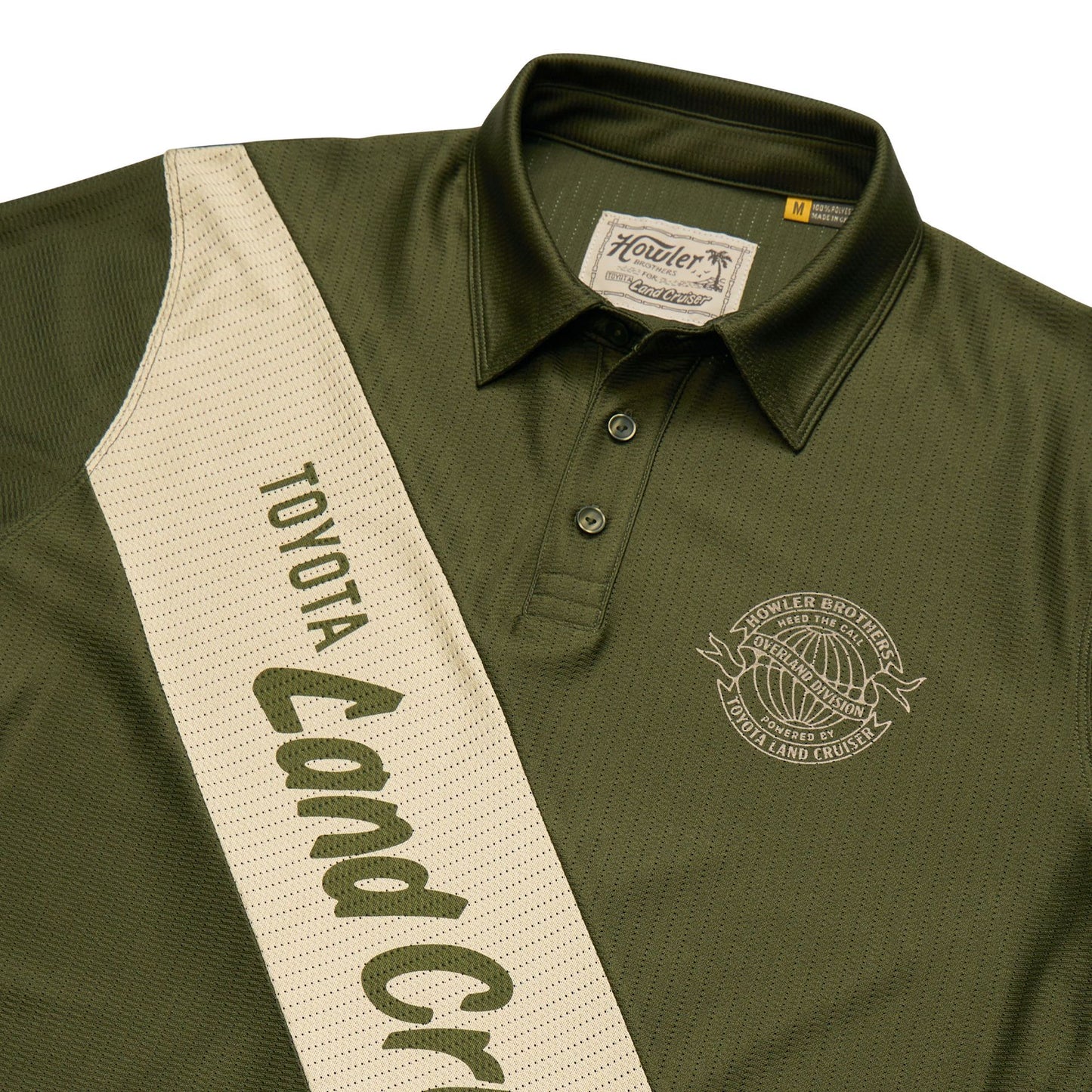 HB X Land Cruiser Tech Polo - Dark Olive