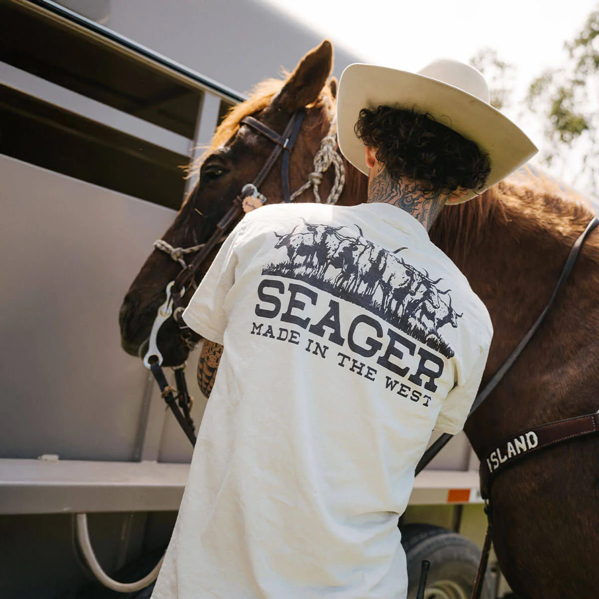 Herd T-Shirt- Vintage White