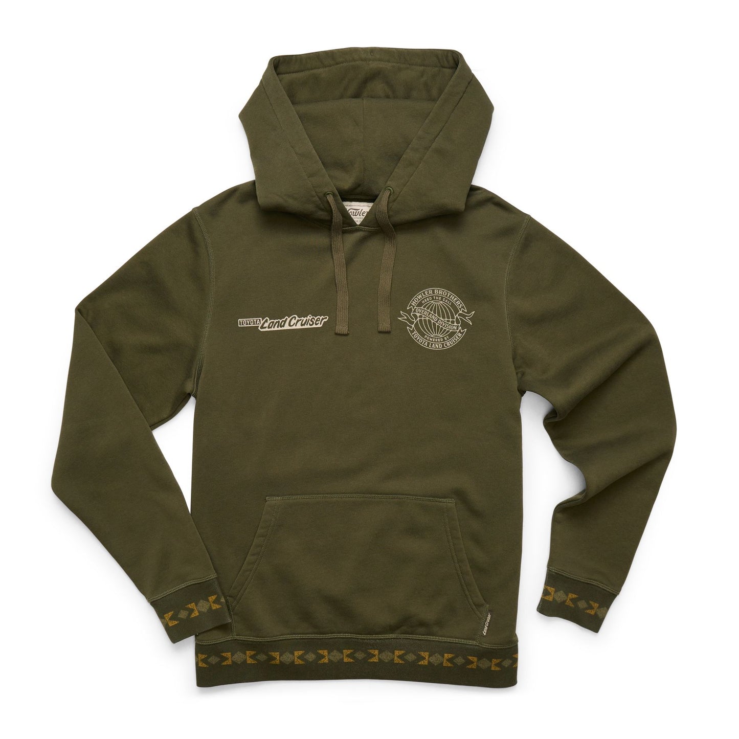 HB X Land Cruiser Hoodie - Dark Olive