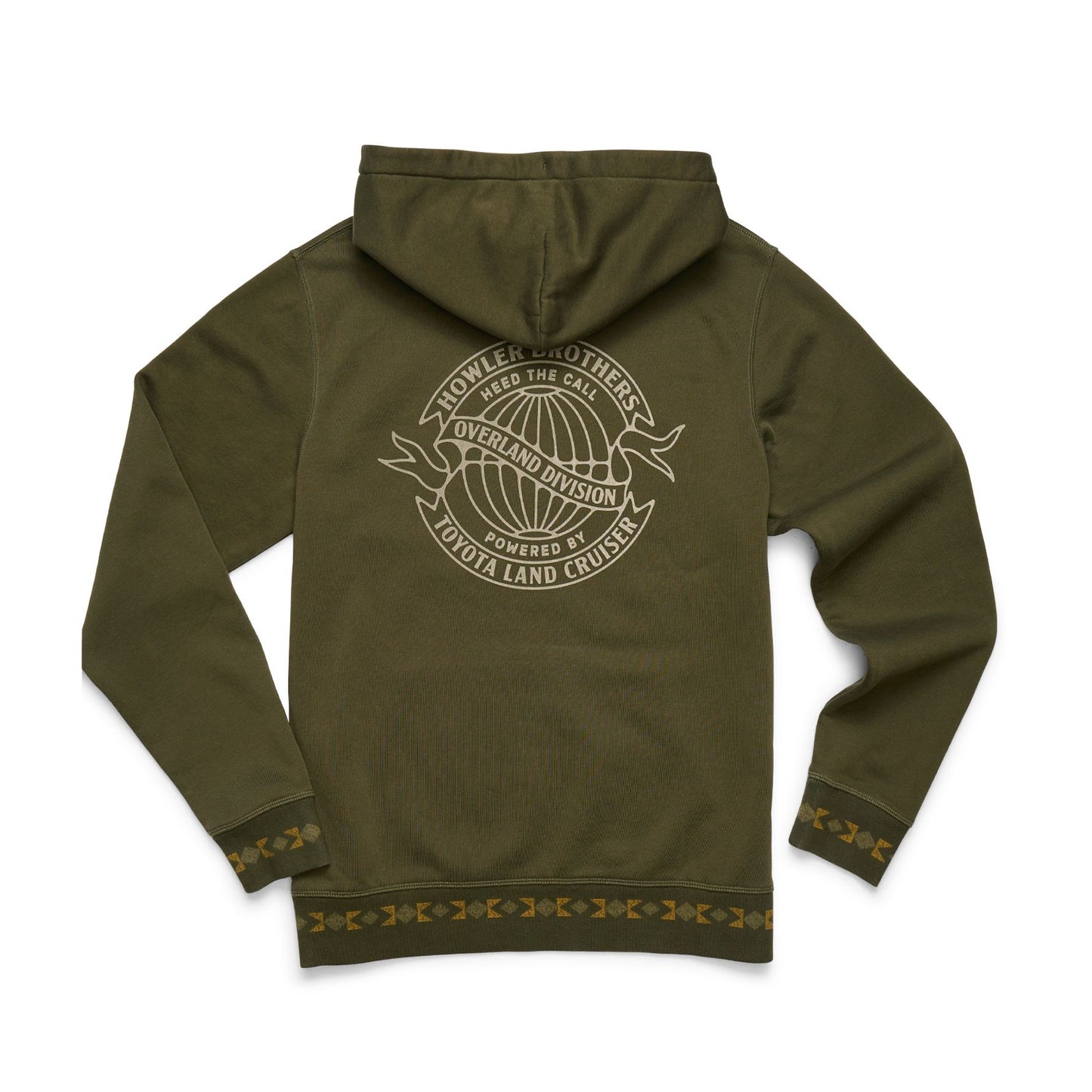 HB X Land Cruiser Hoodie - Dark Olive
