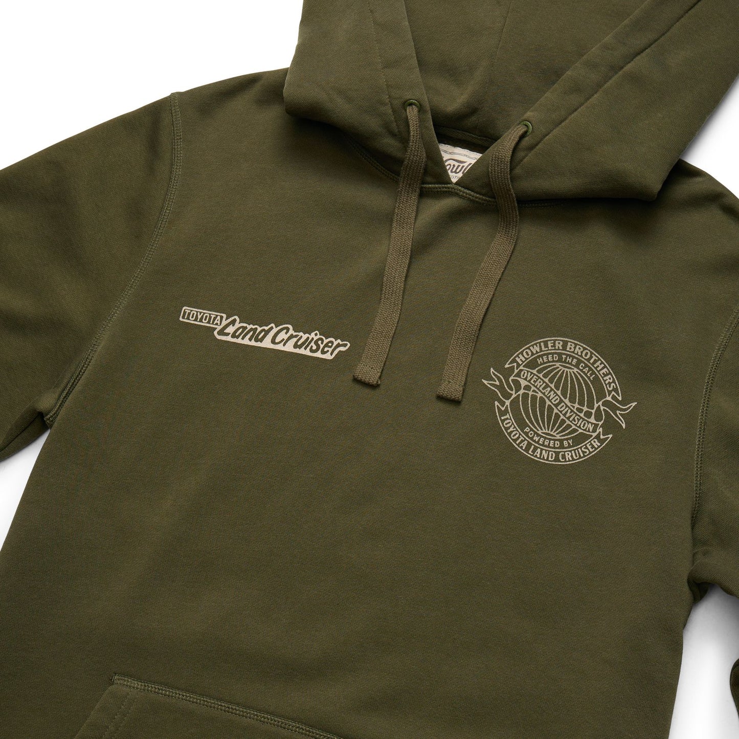 HB X Land Cruiser Hoodie - Dark Olive