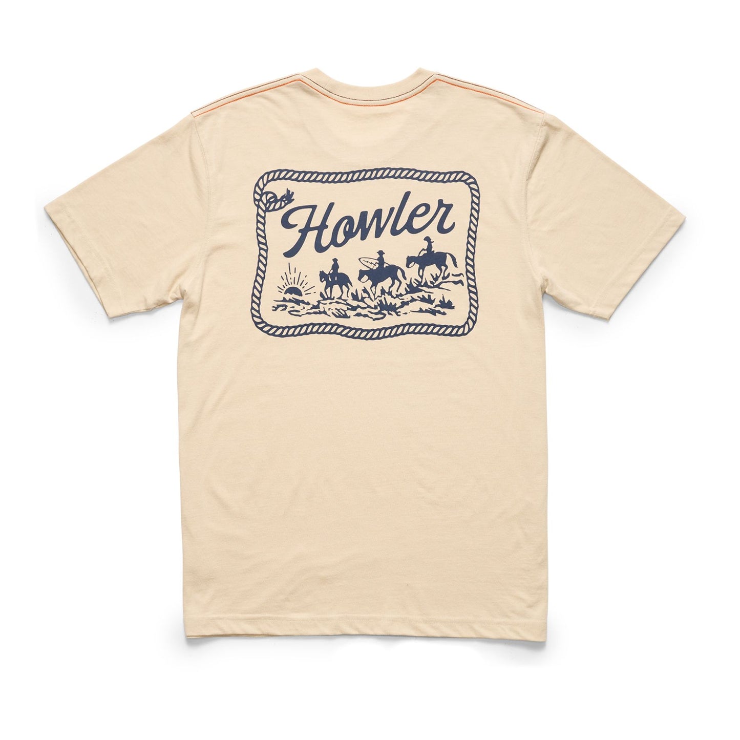 Howler Posse T-Shirt- Sand Heather