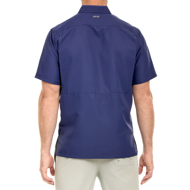 Explorer MicroFiber Short Sleeve Shirt - Indigo