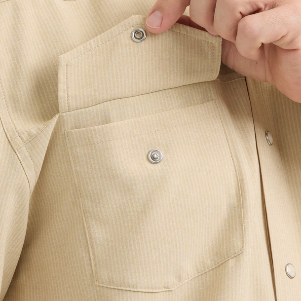 Drover Short Sleeve Shirt - Khaki