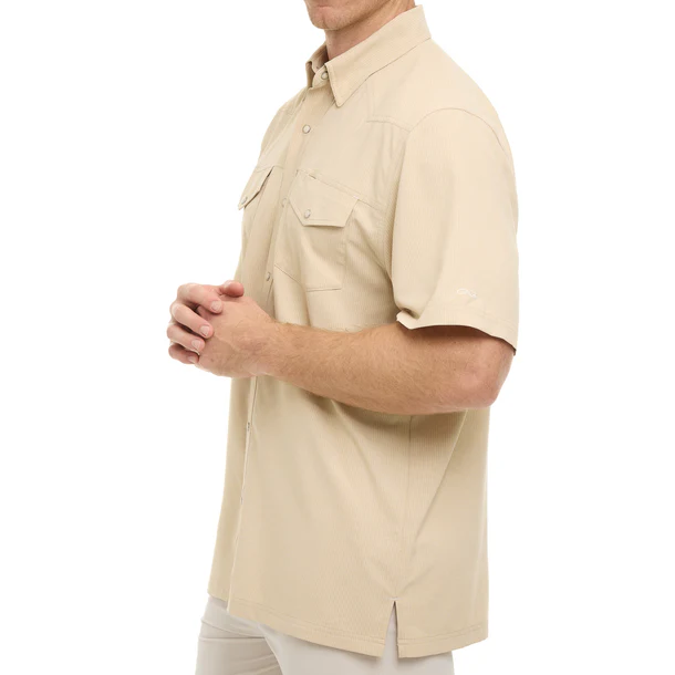 Drover Short Sleeve Shirt - Khaki