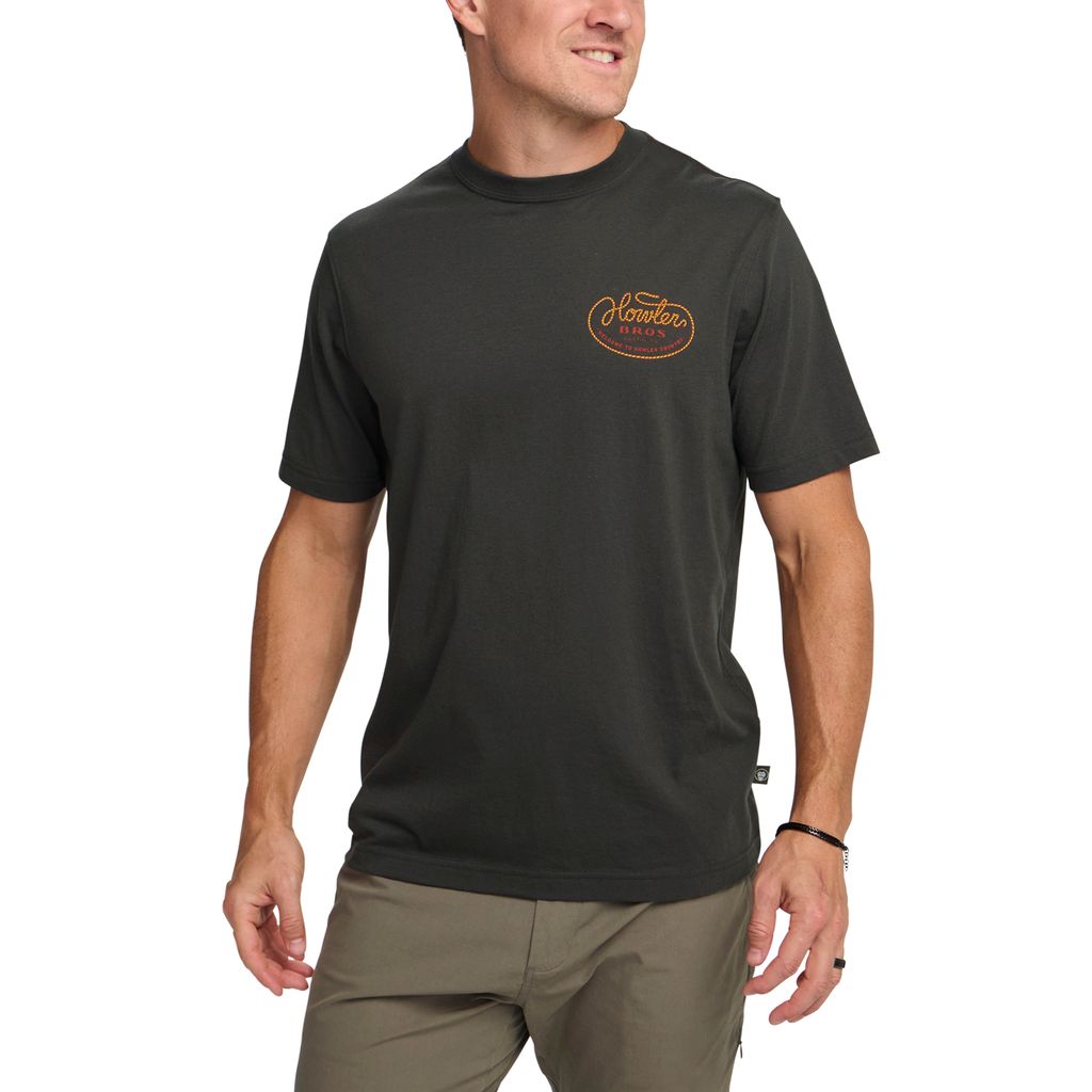 Howler Lasso T-Shirt- Antique Black