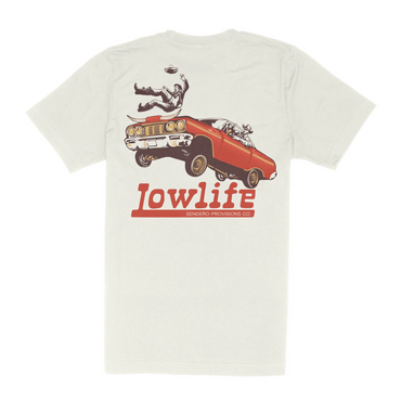 Lowlife T-Shirt- Vintage White