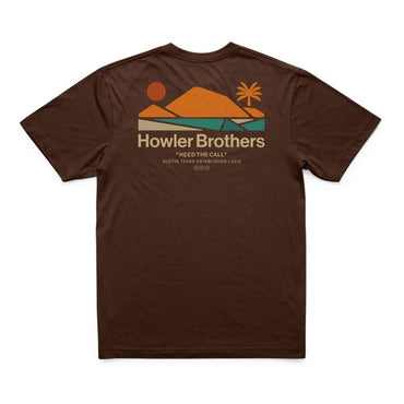 Bahia de Howler T-Shirt- Mahogany