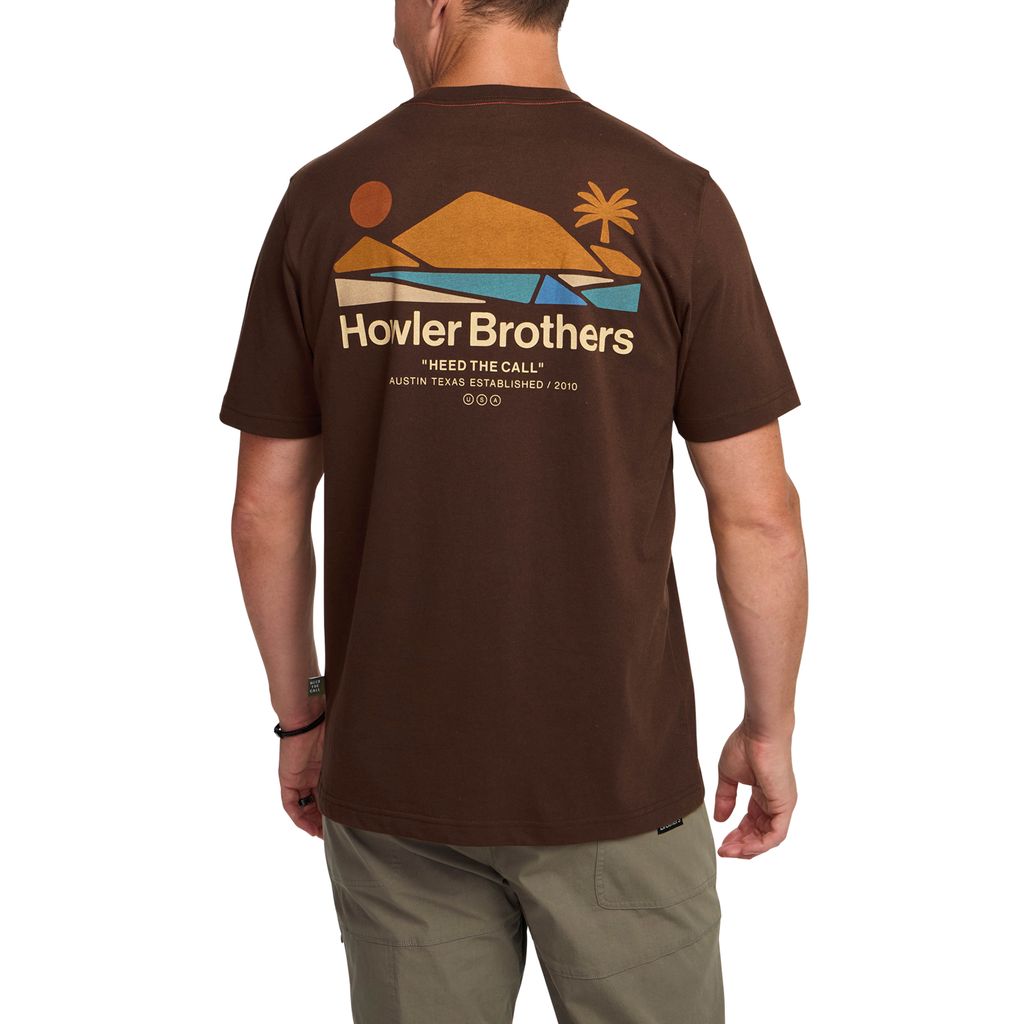 Bahia de Howler T-Shirt- Mahogany