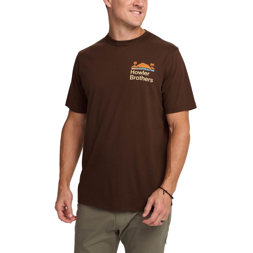 Bahia de Howler T-Shirt- Mahogany