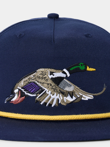Mallard Hat- Vintage Navy