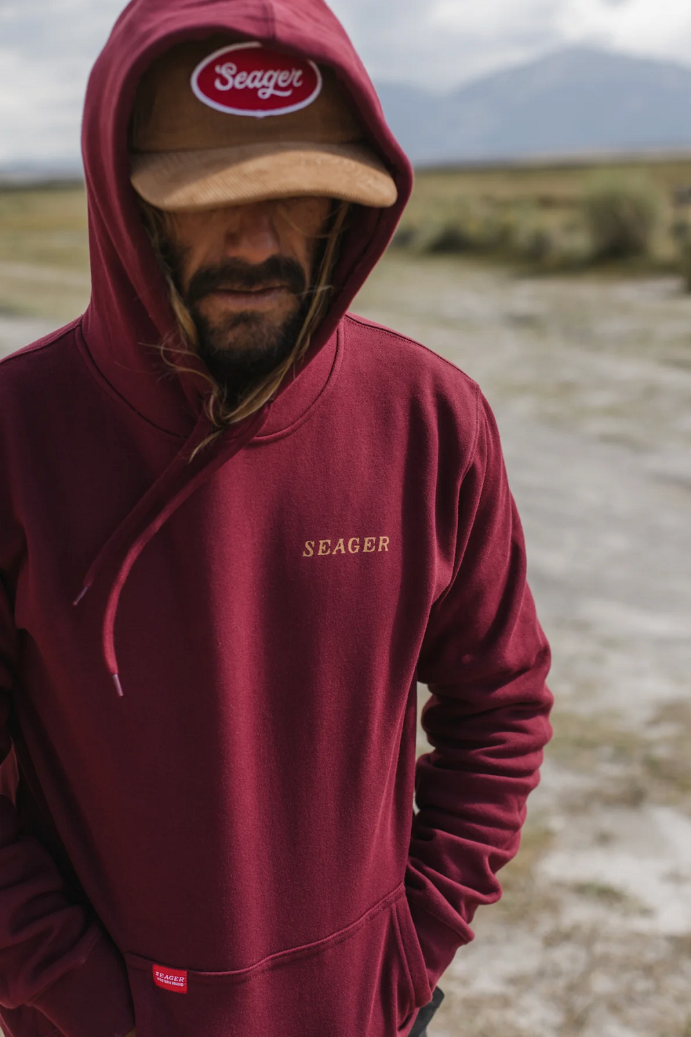 Company Hoodie- Maroon