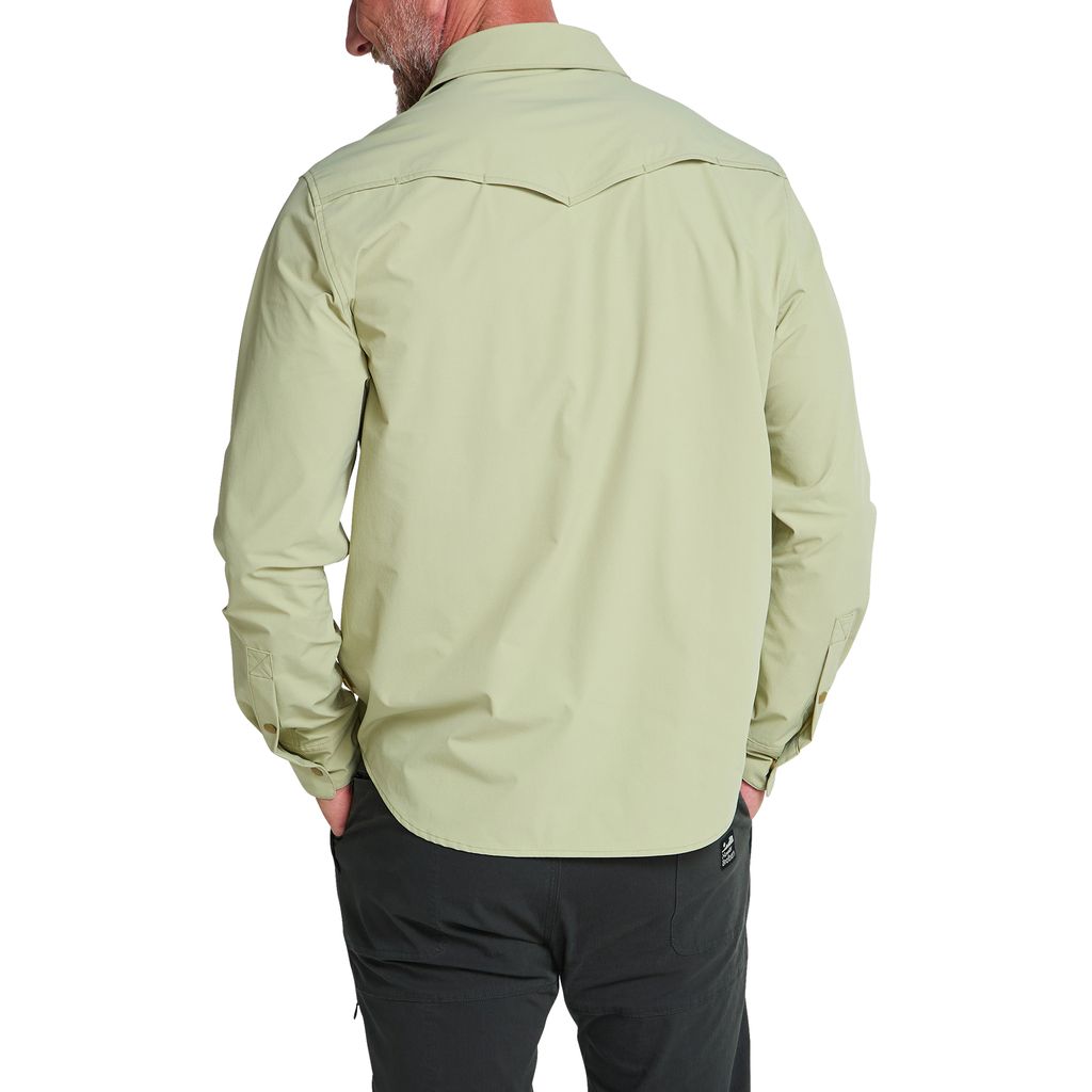 Emerger Tech Long Sleeve Shirt- Fog Green