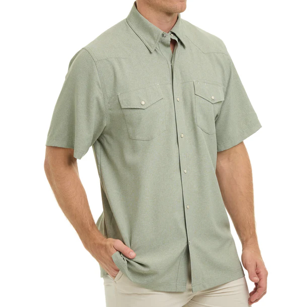 Drover Short Sleeve Shirt - Mesquite