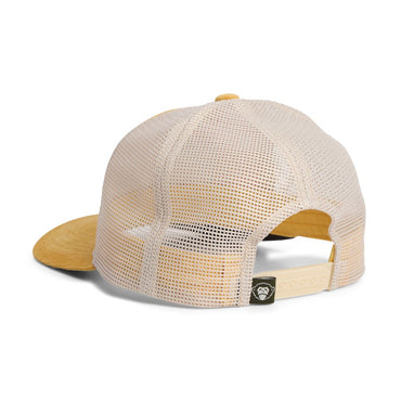 El Monito Surfs Badge Hat- Yellow Corduroy