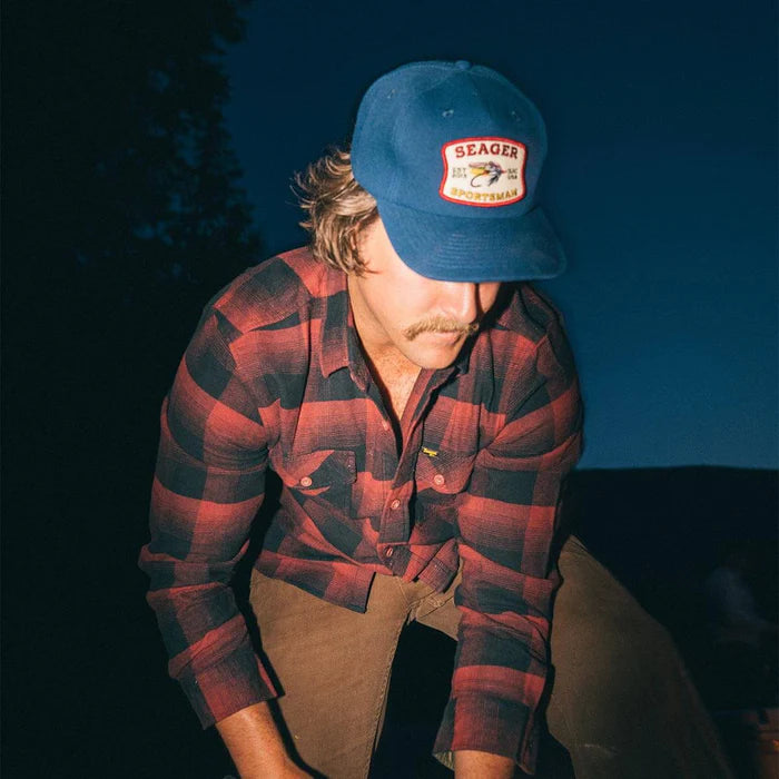 Sportsman Snapback- Navy