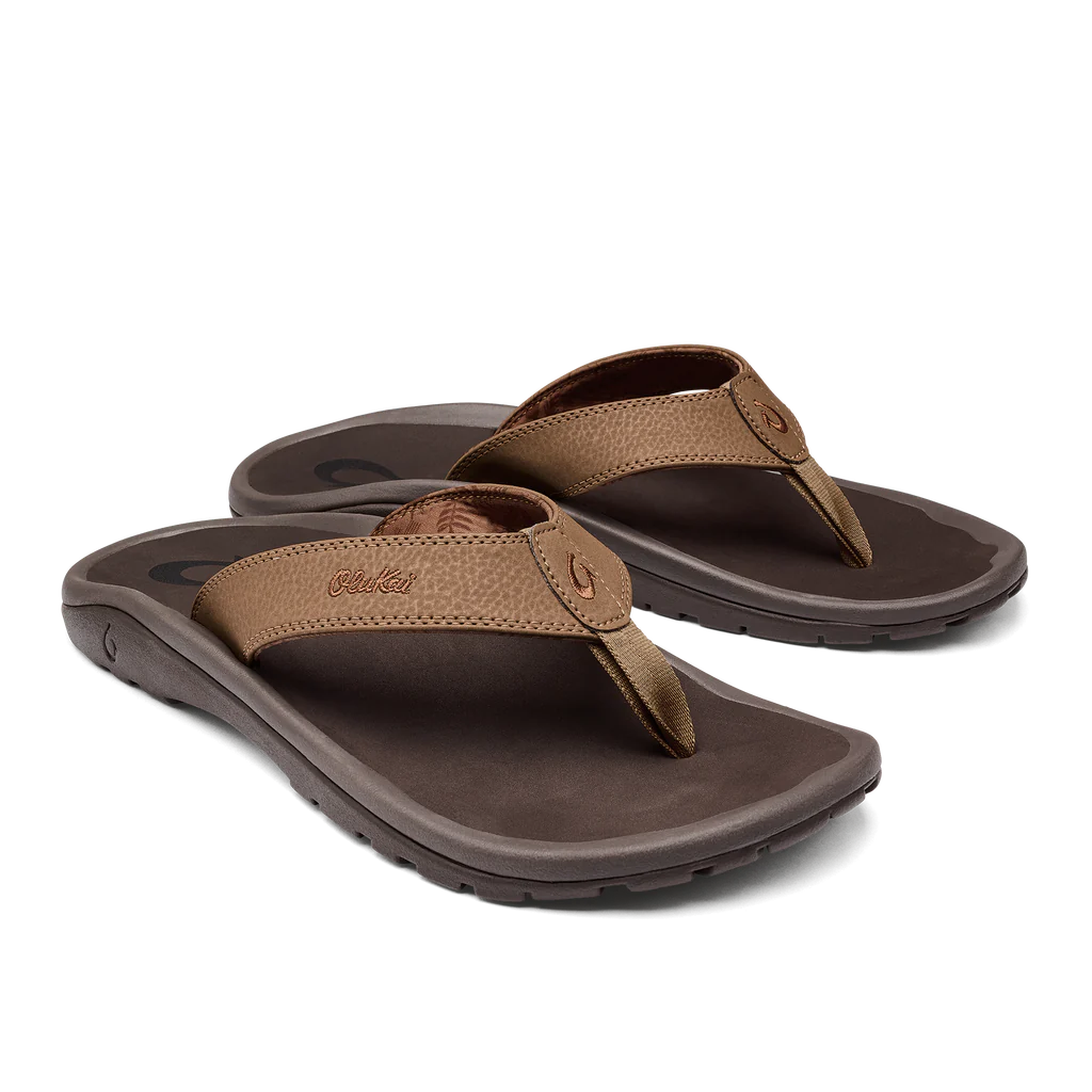 Ohana Sandal- Tan/Dark Java