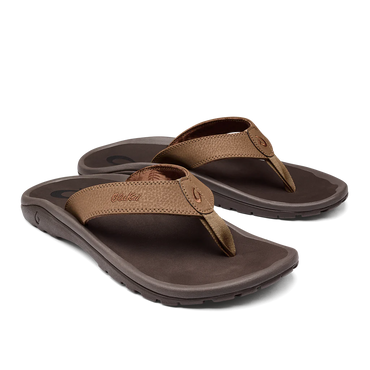 Ohana Sandal- Tan/Dark Java