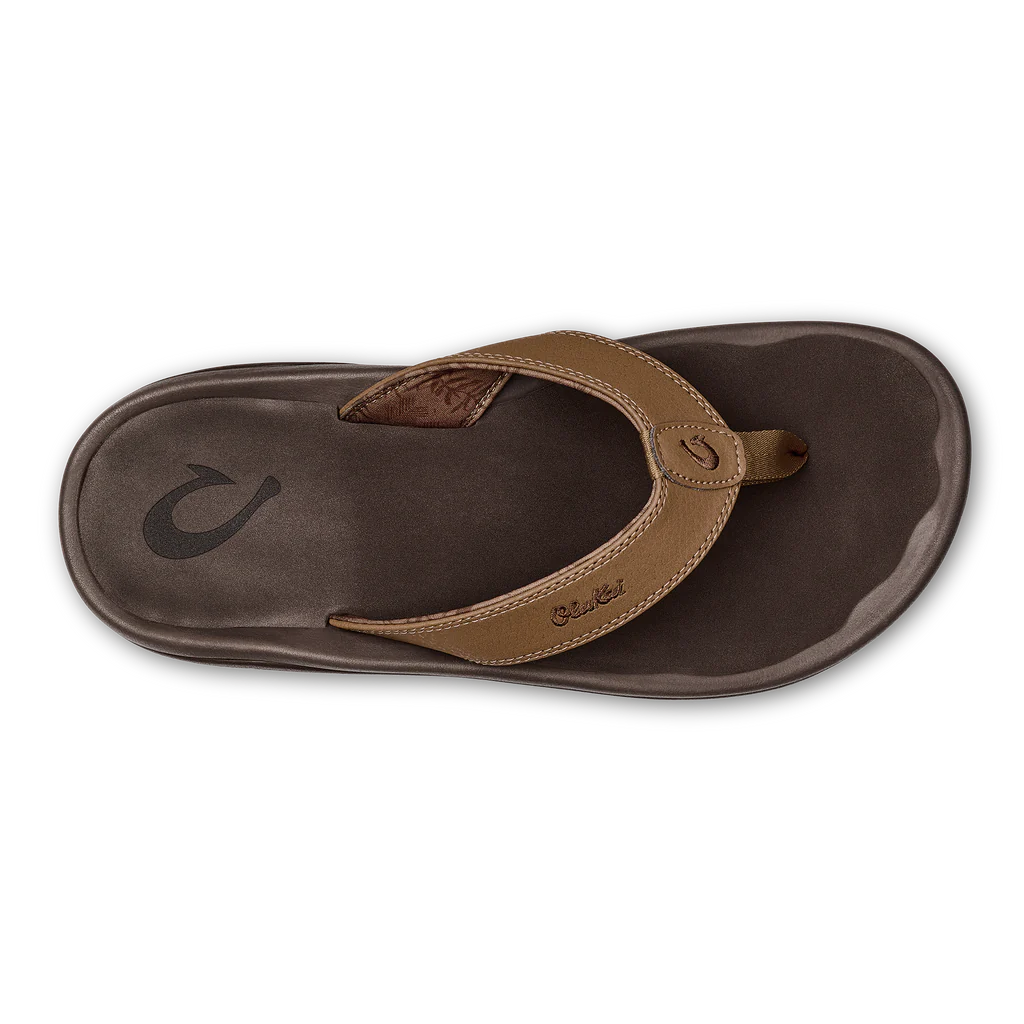 Ohana Sandal- Tan/Dark Java