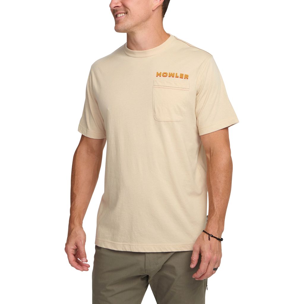 Osprey Prey Pocket T-Shirt- Sand Heather