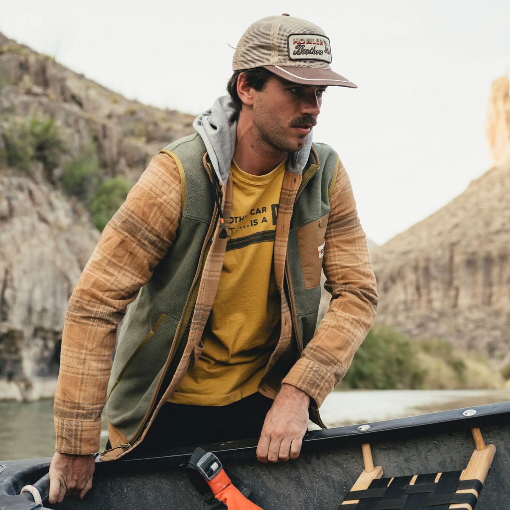 Osprey Prey Feedstore Hat- Khaki/Brown