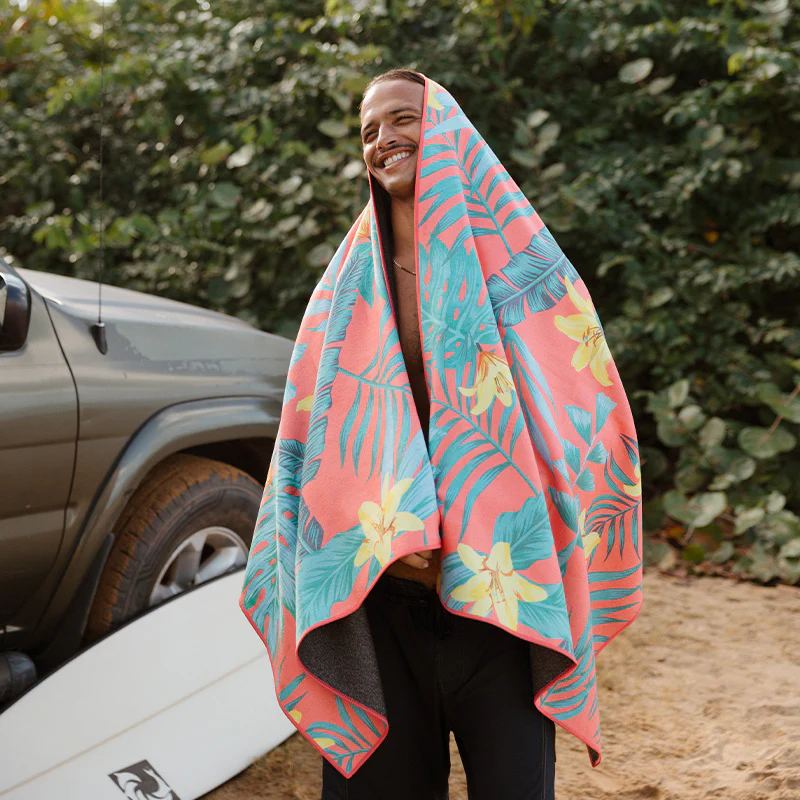 Original Towel- Palms Coral