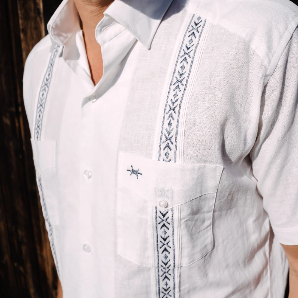 Tejas Guayabera- Perla
