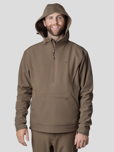 Contact Softshell Hoodie- Pin Oak