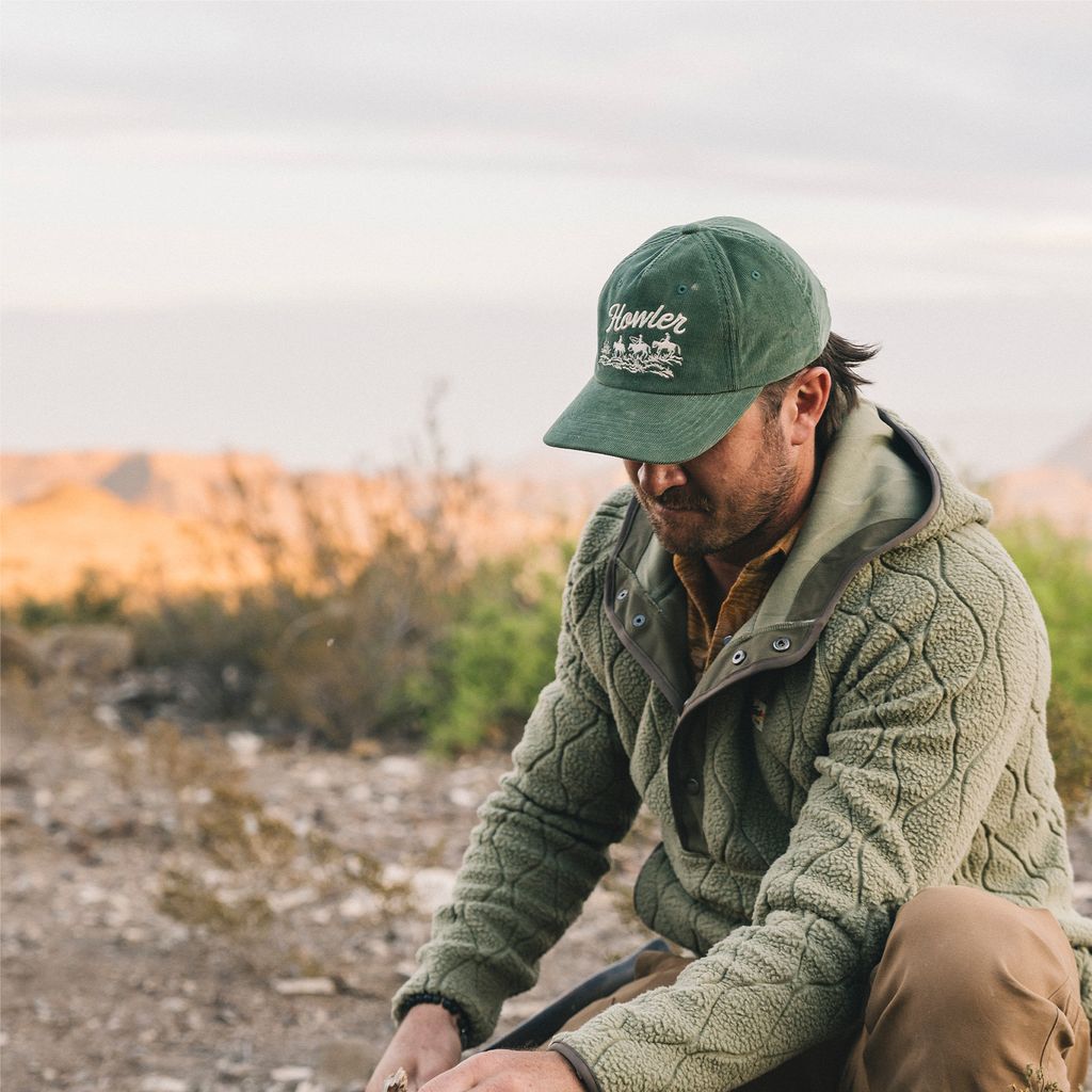 Howler Posse Hat- Forest Corduroy
