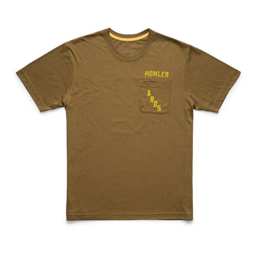 Prickly Pear Pocket T-Shirt- Ivy Green