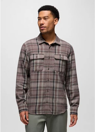 Westbrook Flannel Shirt- Quarry