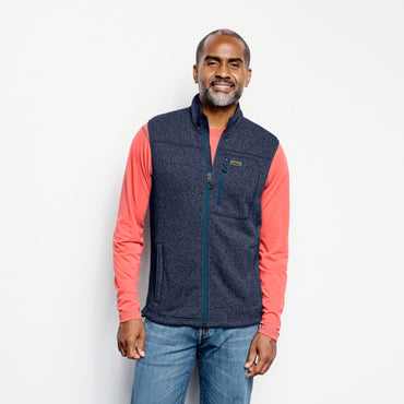 R65 Sweater Fleece Vest- Ink