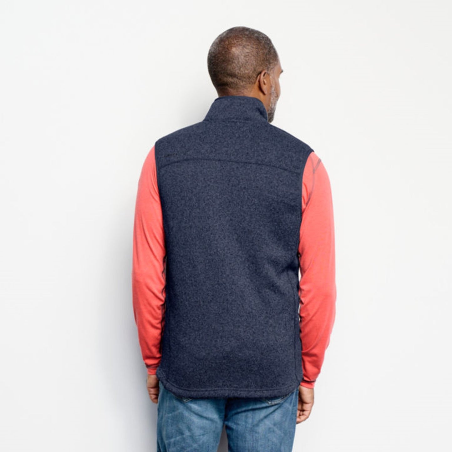 R65 Sweater Fleece Vest- Ink
