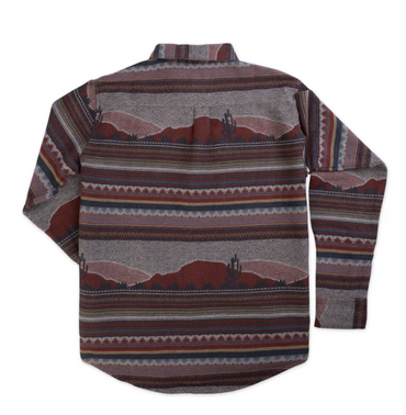 Boquillas Long Sleeve Shirt- Sonora/Red