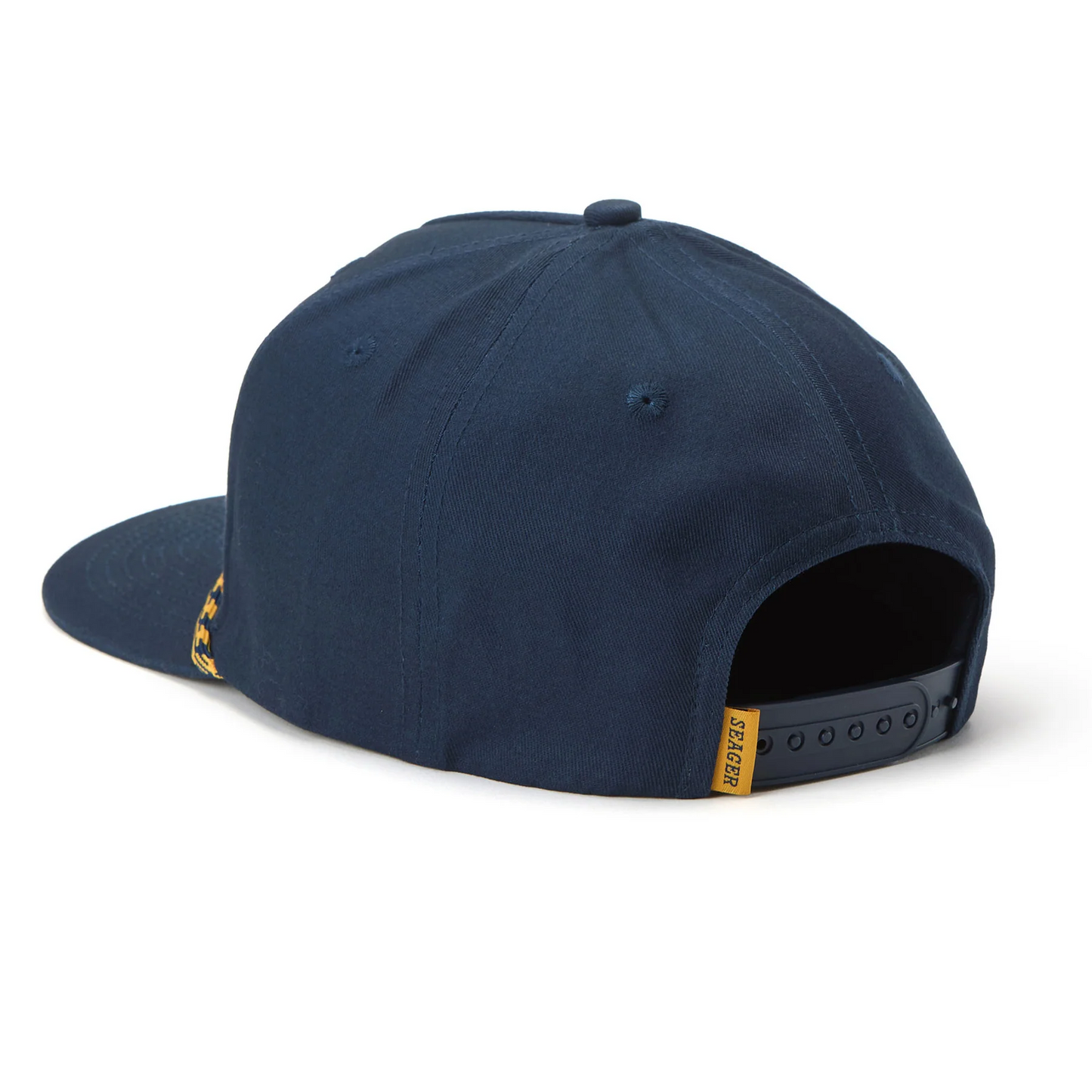 Los Rios Canvas Snapback Hat- Navy