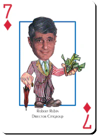 Wall Street Most Wanted Playing Cards