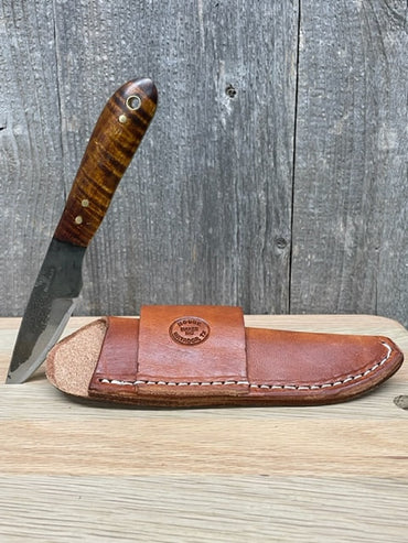 Curly Maple Field Knife- 7"