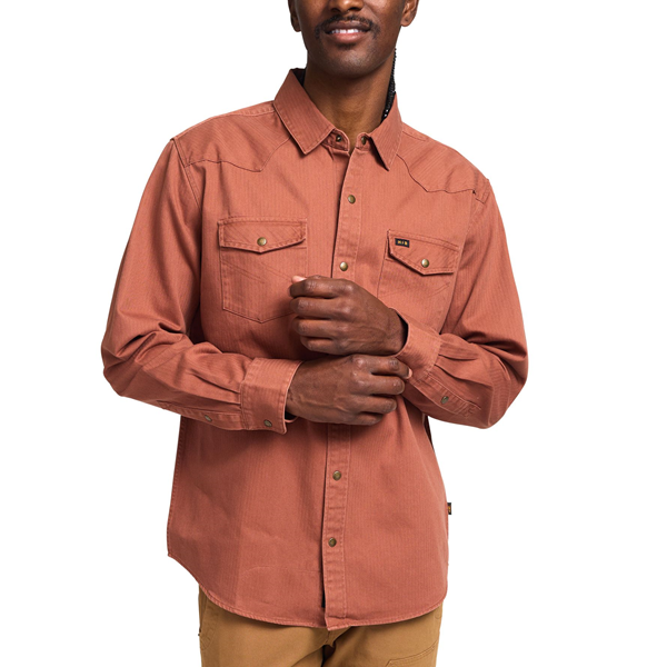 Sawhorse Work Shirt- Mink Brown
