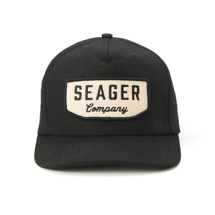 Wilson Snapback Hat- Black/White