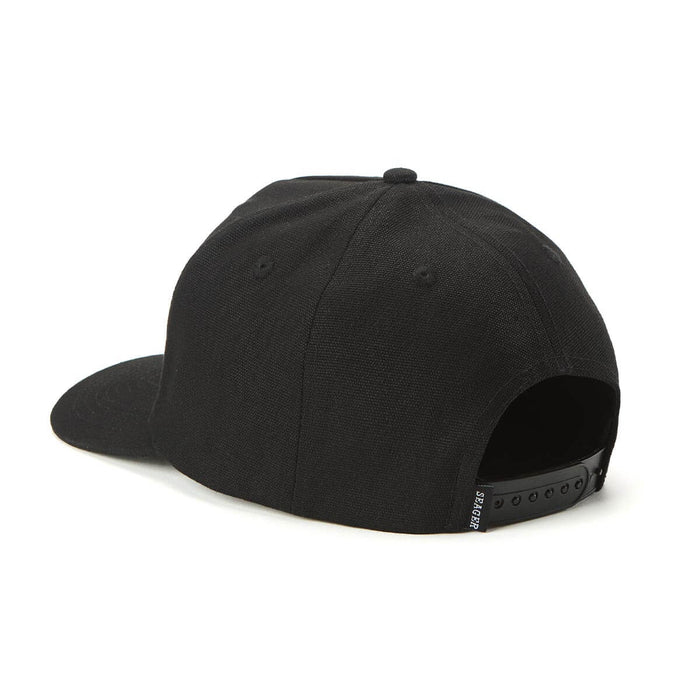 Wilson Snapback Hat- Black/White