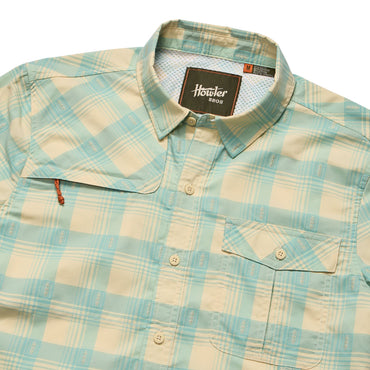 Matagorda Long Sleeve Shirt- Sheldon Dobby Plaid/Parchment