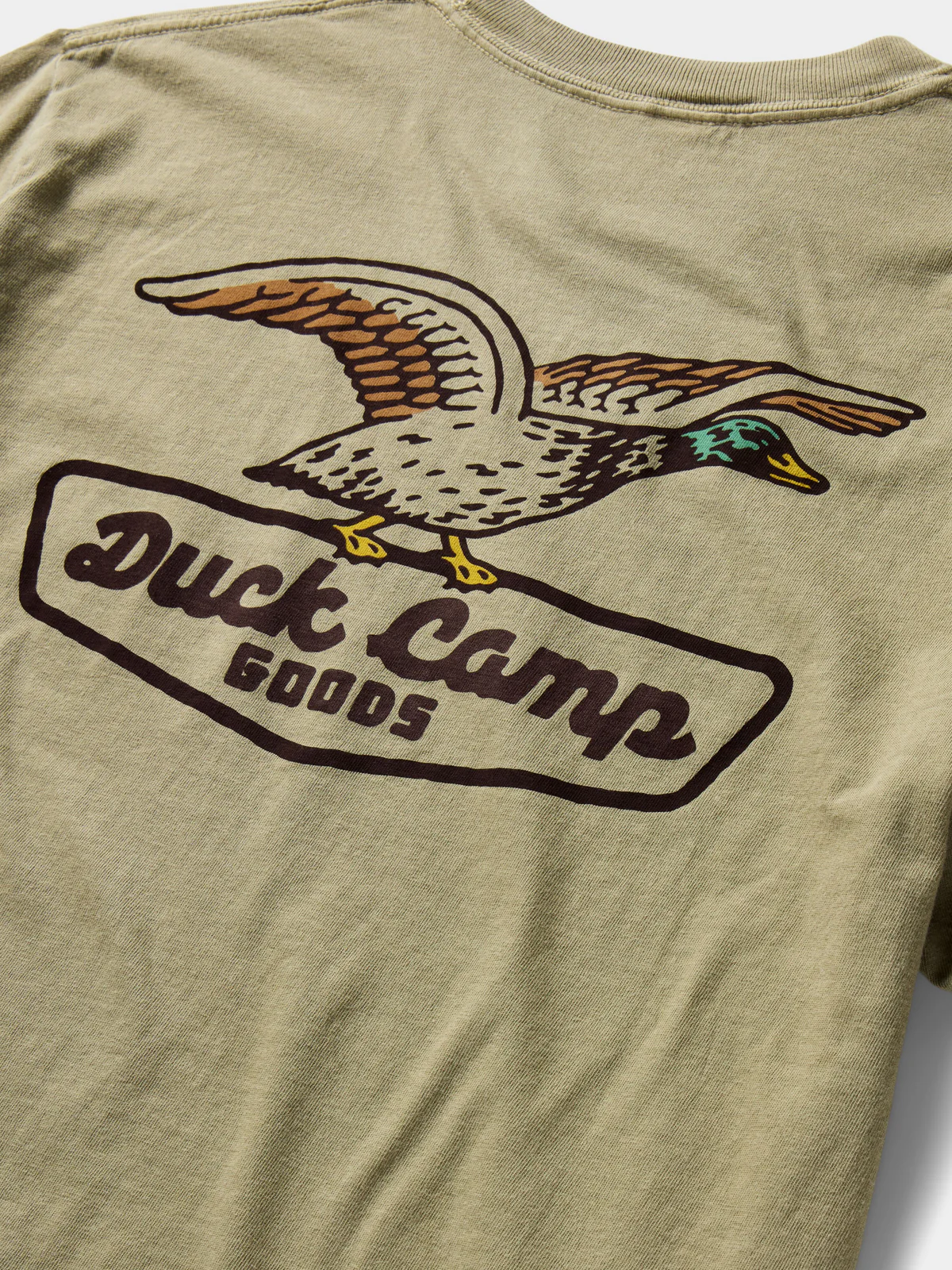 DC Shop T-Shirt- Vintage Khaki