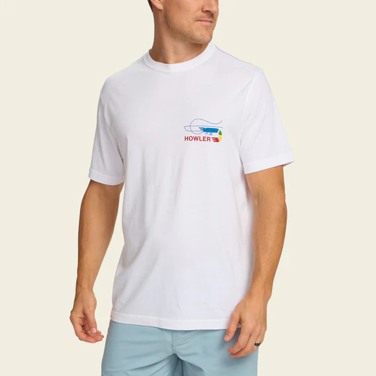 Skrimp Cotton T-Shirt- Vintage White