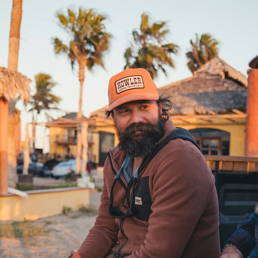 Howler Slab Standard Hat- Orange Corduroy
