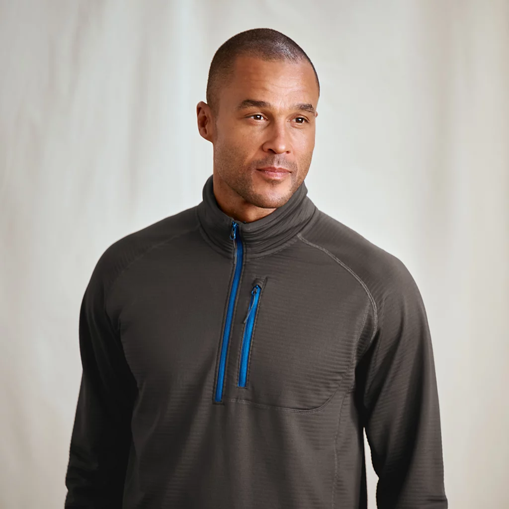 Horseshoe Hills 1/4 Zip- Slate
